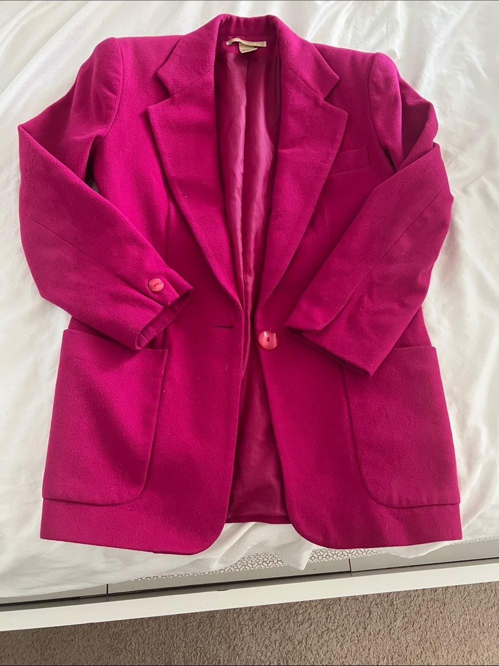 The Limited Hot Pink Blazer Jacket